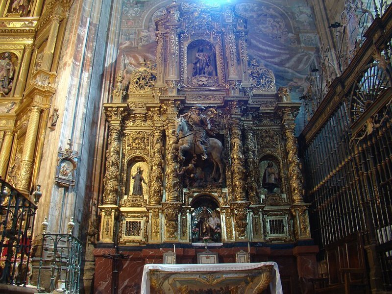 Vista principal del teatro Iglesia de Nuestra Señora de la Asunción ubicado en Briones. Espacio cultural para eventos y espectáculos
