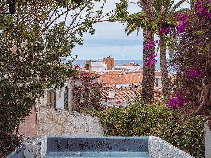 Vista principal del teatro Puerto de Santa Cruz de Tenerife. ubicado en Santa Cruz de Tenerife. Espacio cultural para eventos y espectáculos