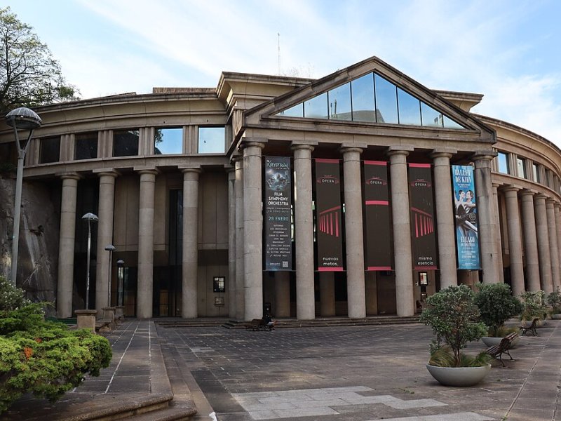 Vista principal del teatro Palacio de la Ópera - A Coruña ubicado en A CORUÑA. Espacio cultural para eventos y espectáculos