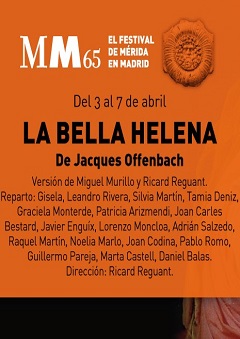 Festival de Mérida en Madrid - La bella Helena