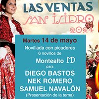 NOVILLADA CON PICADORES 14 MAYO 2024