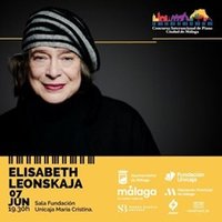 Elizabeth Leonskaja en concierto