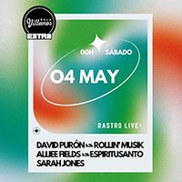RASTRO LIVE presenta: David Purón b2b Rollin Music + Sarah Jones+ Espiritusanto b2b Alliee Fields