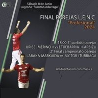 Final parejas profesional LENC 2024