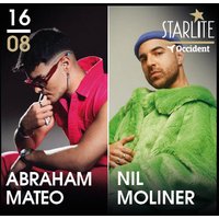 Abraham Mateo y Nil Moliner en Starlite Festival