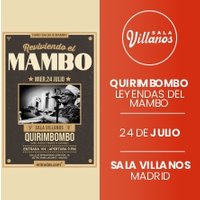 Quirimbombo Leyendas del Mambo
