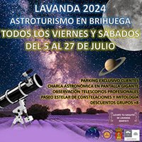 Astroturismo: Campos de Lavanda