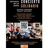 Concierto Solidario Víctimas de La Dana