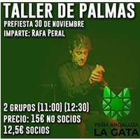 Taller de Palmas - Peña Andaluza La Gata