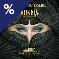 Alegría,  Cirque du Soleil - Madrid Promoción Black Friday