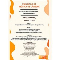XXIX Ciclo de Música de Cámara