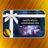 Tarjeta regalo Astroturismo 2025