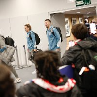 Atlético de Madrid - Team Arrival + Partido en el sector 107