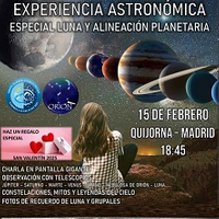 Experiencia Especial Luna y Planetas