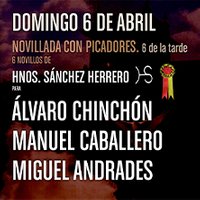 NOVILLADA CON PICADORES 6 ABRIL 2025