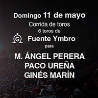 CORRIDA DE TOROS 11 MAYO 2025
