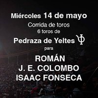 CORRIDA DE TOROS 14 MAYO 2025