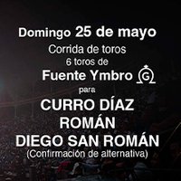 CORRIDA DE TOROS 25 MAYO 2025