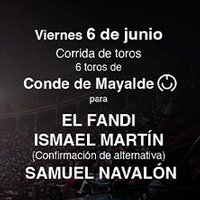 CORRIDA DE TOROS 6 JUNIO 2025
