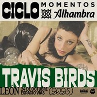 Travis Birds con Nadia Álvarez