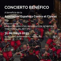 Concierto a beneficio de la Asociación Española contra el Cáncer