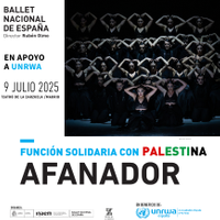 Función solidaria con Palestina de Afanador. El Ballet Nacional de España en apoyo a UNRWA.