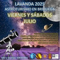 Astroturismo Campos de Lavanda 2025