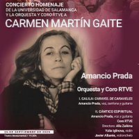Concierto homenaje a Carmen Martín Gaite