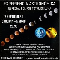ECLIPSE DE LUNA EN MADRID