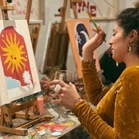 TAROT + PINTURA & VINO