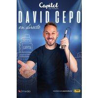 Cartel del evento David Cepo en Directo en teatro Capitol Gran Vía Madrid. Otros desde €