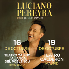 Luciano Pereyra - Tour Te Sigo Amando