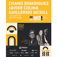 Mitjazz 26 - Chano Domínguez, Javier Colina y Guillermo Mcgill - en Merida - Obra de Otros en Palacio de Congresos de Mérida