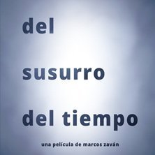 Cartel del evento Del susurro del tiempo