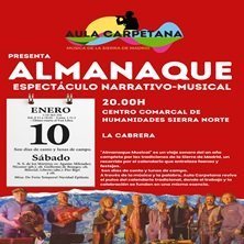 Almanaque - Obra de Otros conciertos en Centro Comarcal de Humanidades Sierra Norte