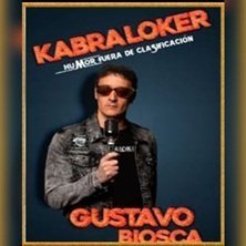 Gustavo Biosca - Kabra Loker - Obra de Monólogos en La Butaca Amarilla