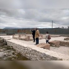 Cartel y póster de Visita a la Villa del Mitra, obra de Visitas guiadas en Hotel Mitra, Cabra