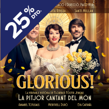 Cartel del evento Glorious! en teatro Teatre Poliorama. Musicales desde 14.00€