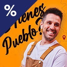 Cartel del evento Fran Pati - Y tú, ¿tienes pueblo? - Madrid en teatro Capitol Gran Vía Madrid. Monólogos desde 19.44€