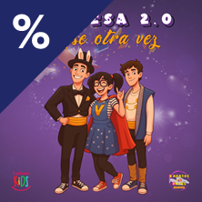 Cartel del evento Princesa 2.0. Érase otra vez en teatro Teatros Luchana. Infantil desde 14.40€