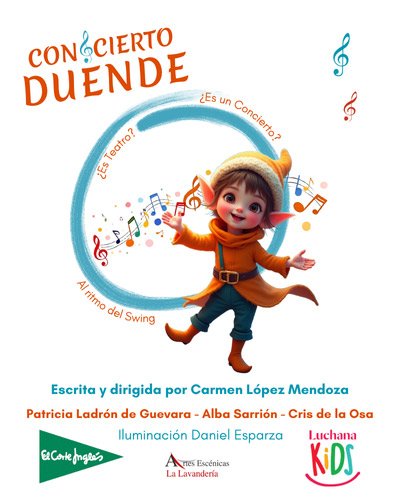 Cartel de Concierto Duende: Al Ritmo del Swing - Otros en Teatros Luchana