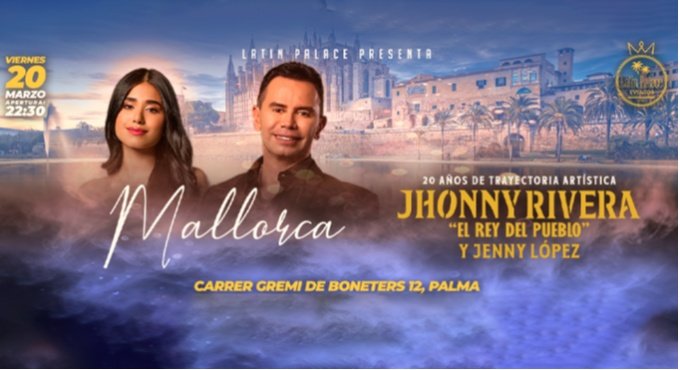 Jhonny Rivera en Mallorca - Obra de Otros en Sala Cridar