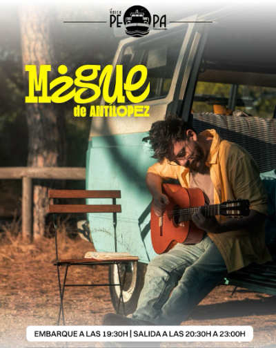 Migue de Antílopez en Buque la Pepa