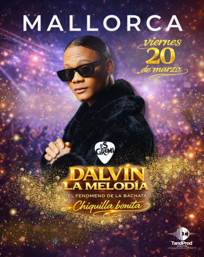 Imagen de Dalvin La Melodia - Palma de Mallorca - Otros en Sala Es Gremi