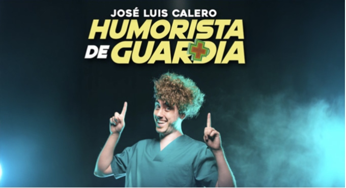 Cartel y póster de José Luis Calero - Humorista de Guardia - Jerez de la Frontera. Cádiz, obra de Otros en Sala Compañía, Jerez de la Frontera. Cádiz