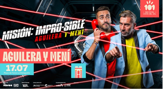 Aguilera y Mení - Misión Impro-Sible - 101 Music Festival 2026