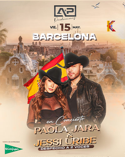 Cartel y póster de Paola Jara & Jessi Uribe, obra de Otros en Sala Atlantic, Barcelona