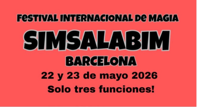 Cartel del evento Festival de Magia Simsalabim