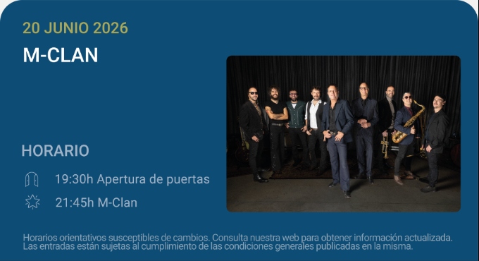M - Clan - Noches del Botánico 2026