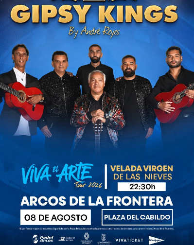 Cartel y póster de Gipsy Kings, obra de Otros en PLAZA DEL CABILDO, Arcos de la Frontera